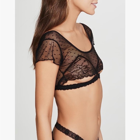 Honeydew Peek-a-boo Bralette - Picture 4 of 6